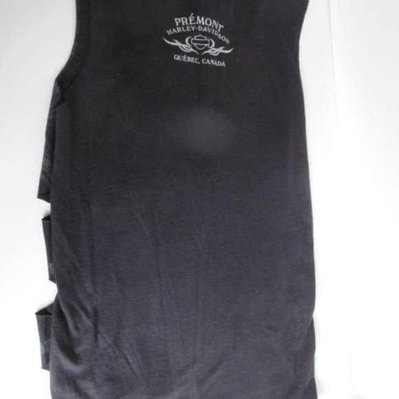 SOLD Distressed Cut Outs Womens sz s Harley Davidson T Shirt Womens small Harley - Picture 4 of 6
